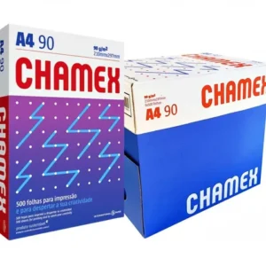 Papel Sulfite A4 Chamex Office 90g 210×297 – Caixa com 5 Resmas – 2500 Folhas